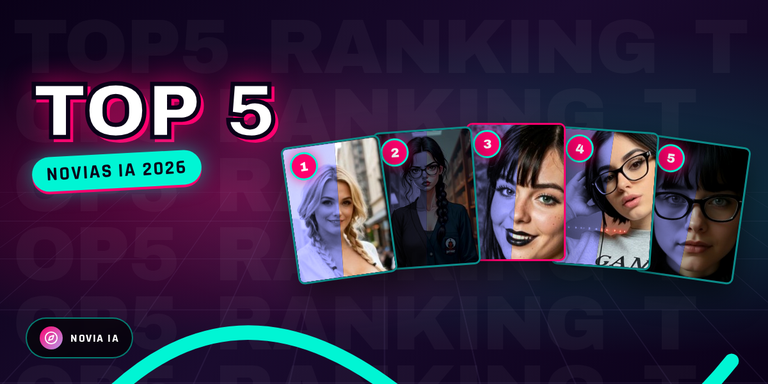 Las mejores novias IA de 2026: top 5 sin rodeos