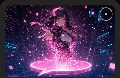 Ventana de generación de escenas de OurDream AI